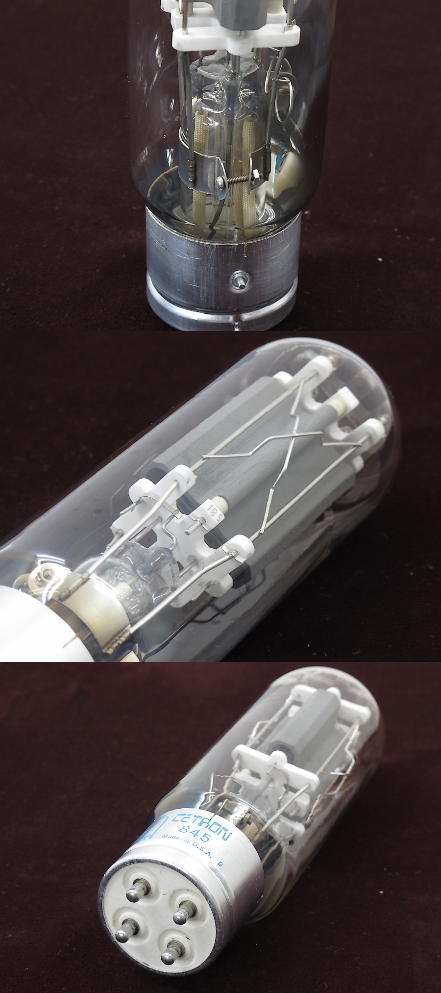 セトロン CETRON 845 真空管 1本 送信管 @16976 / 中古オーディオ買取