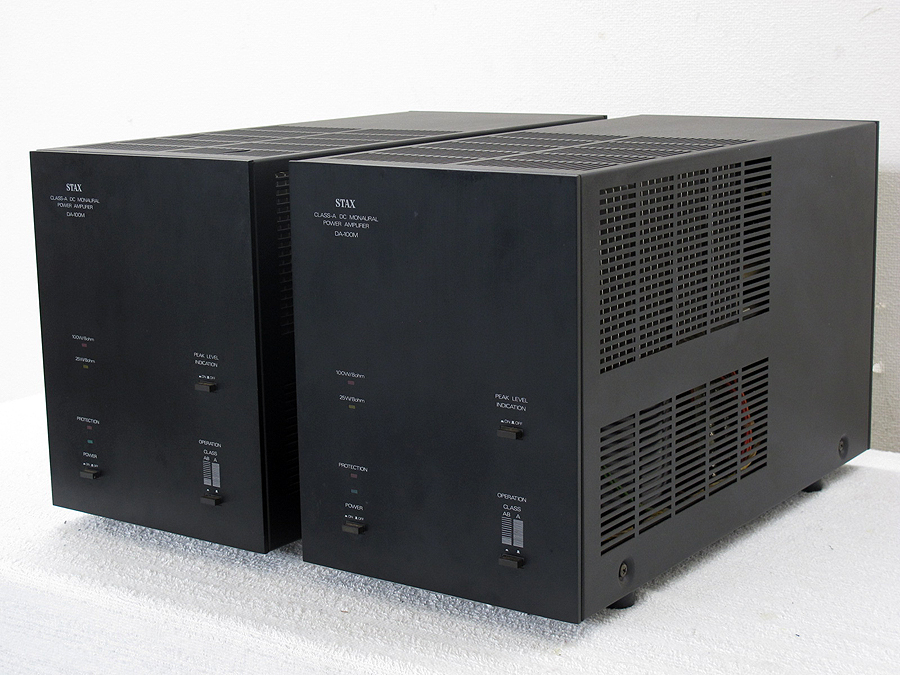 スタックス STAX DA-100M モノラルA級パワーアンプ ペア @22829 / 中古
