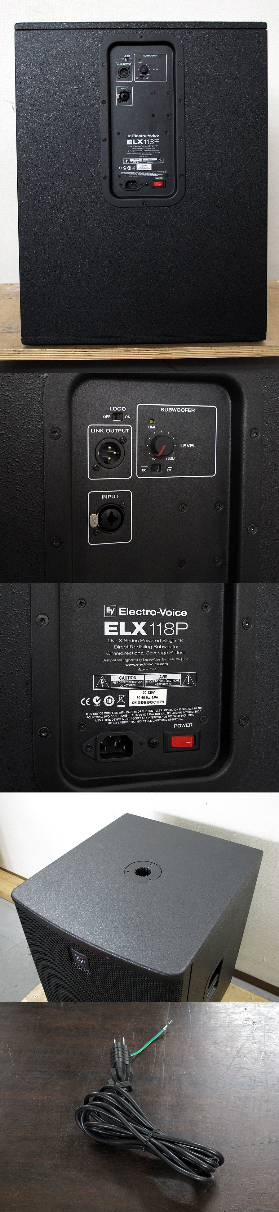 エレクトロボイス Electro-Voice ELX118P サブウーファー @23142
