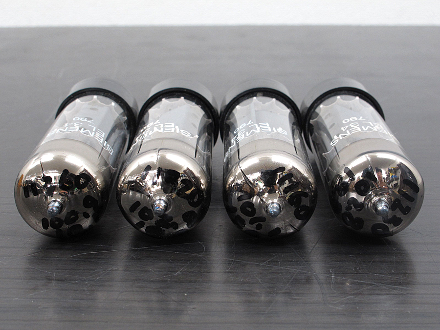 シーメンス SIEMENS EL34 (4本) 真空管 @24665 / 中古オーディオ買取