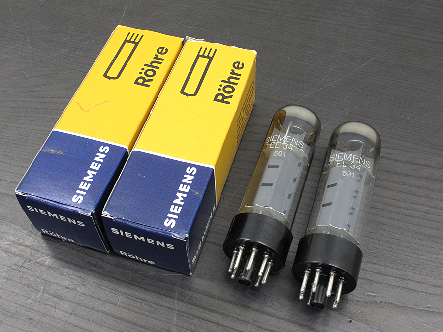 シーメンス SIEMENS EL34(2本) 真空管 @24676 / 中古オーディオ買取