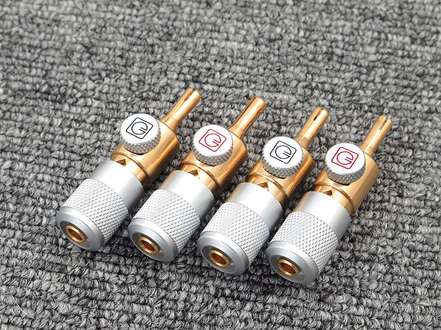 ゴールドムンド バナナプラグ8個 GOLDMUND ゴールドムンド バナナ