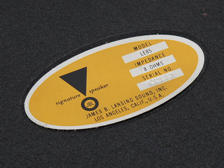 JBL LE85 1インチドライバーユニット 8Ω ペア @26223 / 中古オーディオ