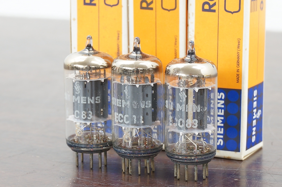 SIEMENS ECC83 12AX7 シーメンス NOS管3本セット @27815 / 中古