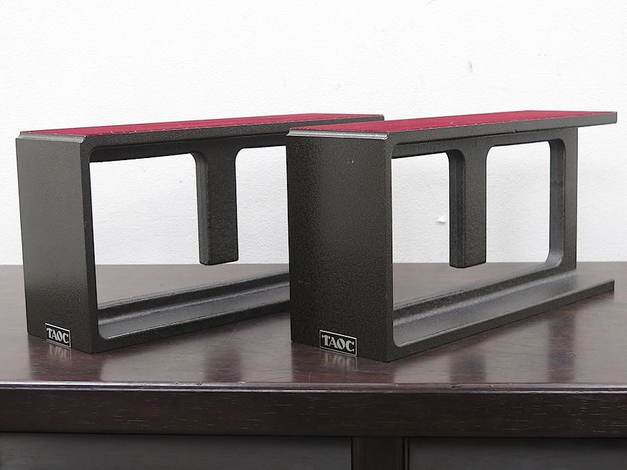 TAOC タオック スピーカーベース ペア 鋳鉄製 オーディオボード TAOC