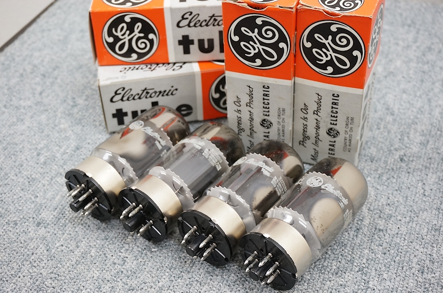 ゼネラルエレクトリック GE 6550A(4本) 真空管 @23440 / 中古