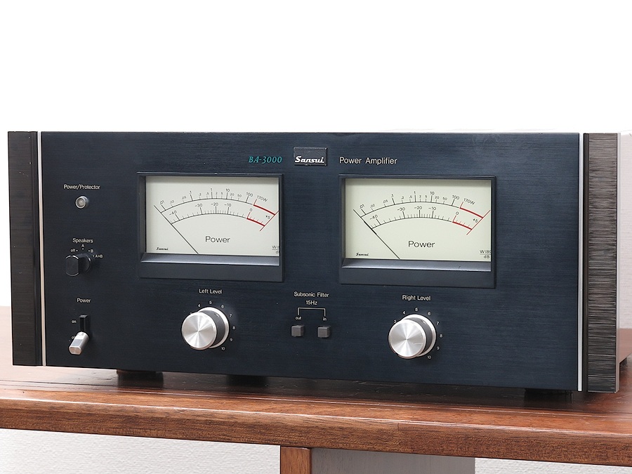 サンスイ SANSUI BA-3000 パワーアンプ @32953 / 中古オーディオ買取