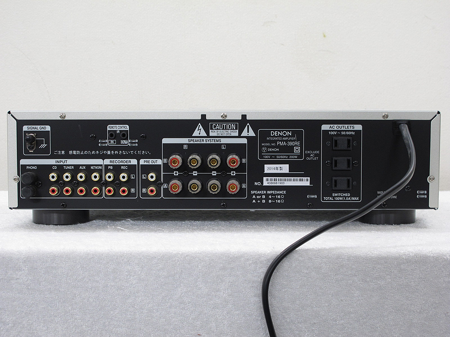 デノン DENON PMA-390RE プリメインアンプ 元箱付 @28845 / 中古