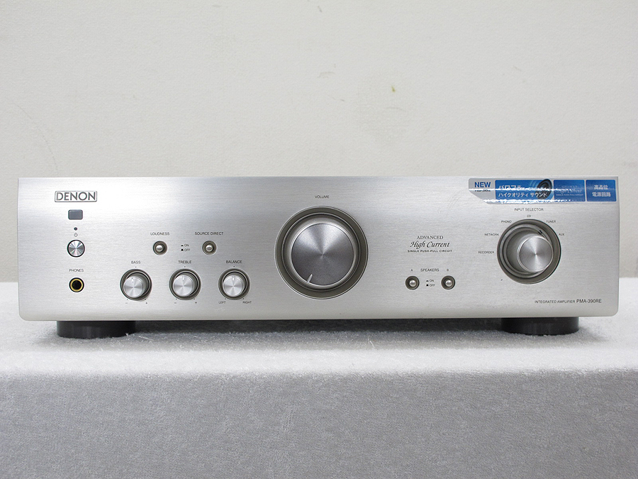 デノン DENON PMA-390RE プリメインアンプ 元箱付 @28845 / 中古