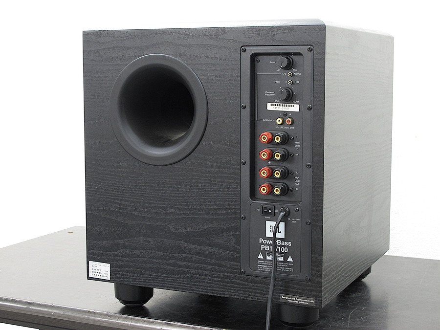 JBL PB12/100 アンプ内蔵サブウーファー 正規品 @29180 / 中古