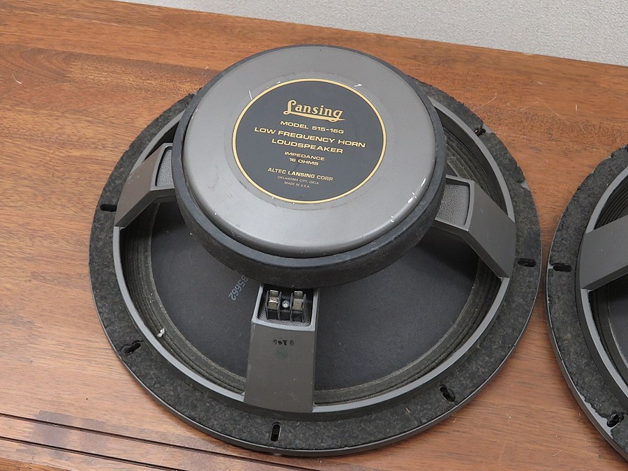 アルテック ALTEC 515-16G (ペア) ウーファーユニット @29732 / 中古