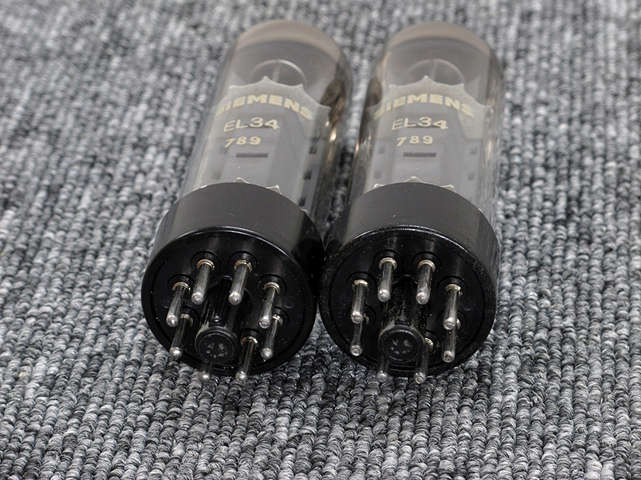 シーメンス SIEMENS EL34(2本) 真空管 @34357 / 中古オーディオ買取