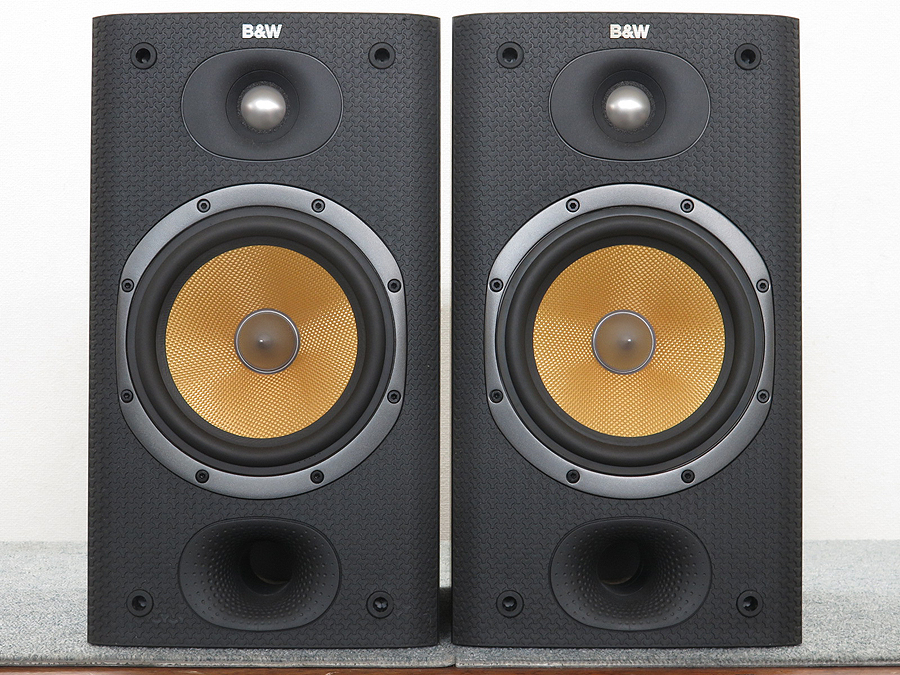 美品 B&W スピーカー DM601 S3 ブラック シリアルナンバー連番 美品