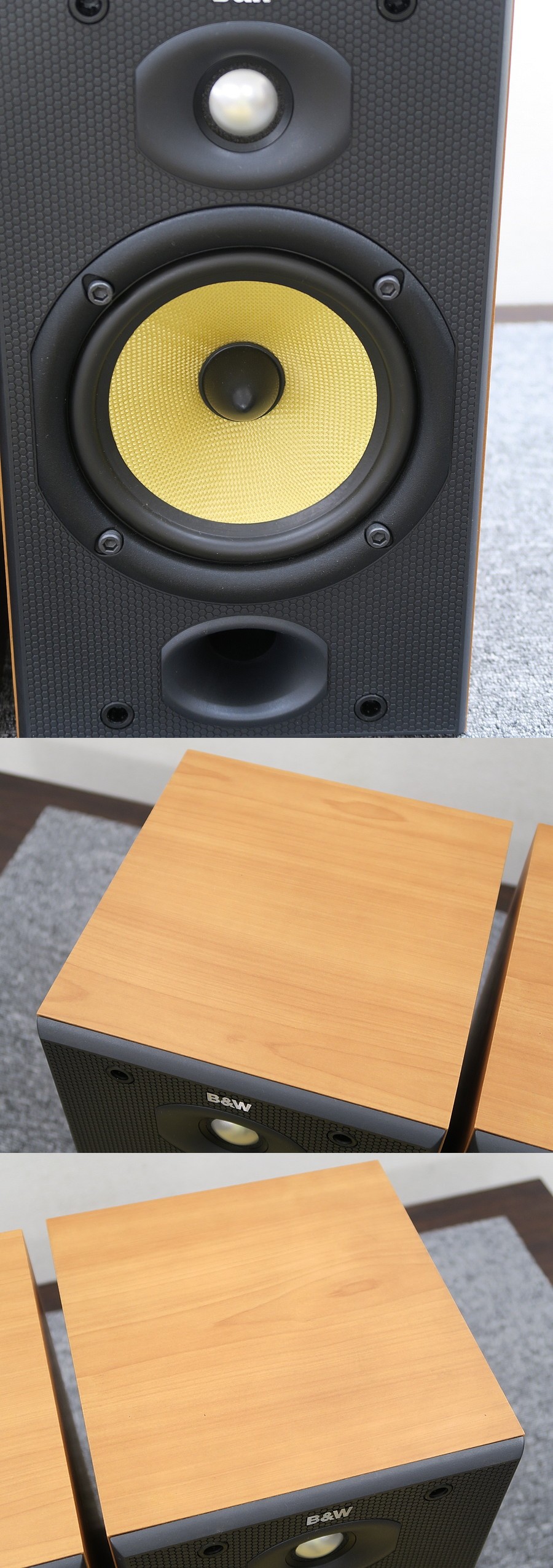 B&W DM601 S2 スピーカー ペア ブックシェルフ @38709 / 中古