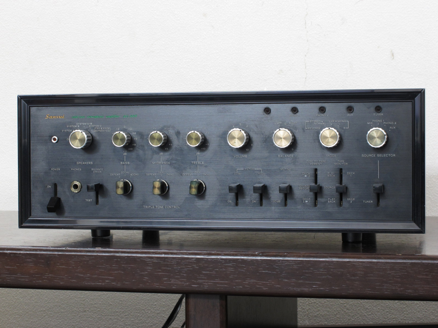 サンスイ SANSUI AU-999 プリメインアンプ @35043 / 中古オーディオ