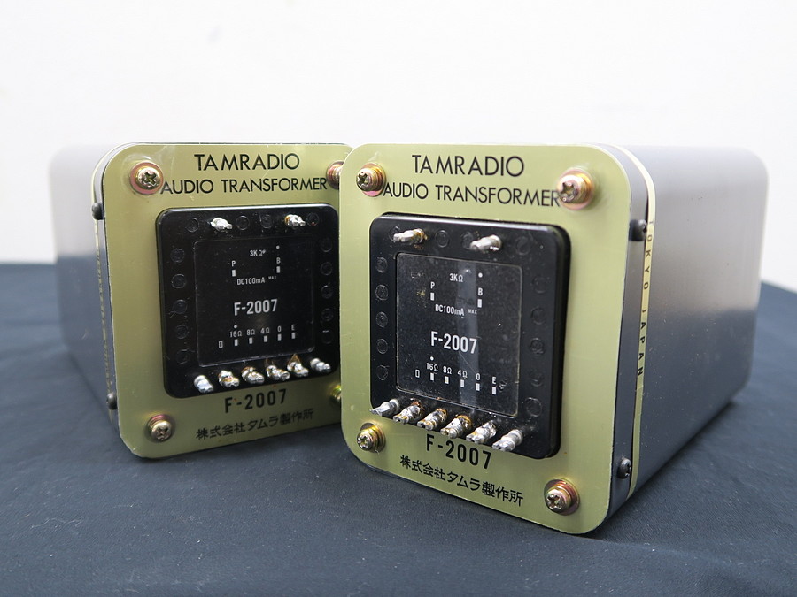 タムラ TAMURA F-2007 (2個) 出力 アウトプットトランス @40503 / 中古