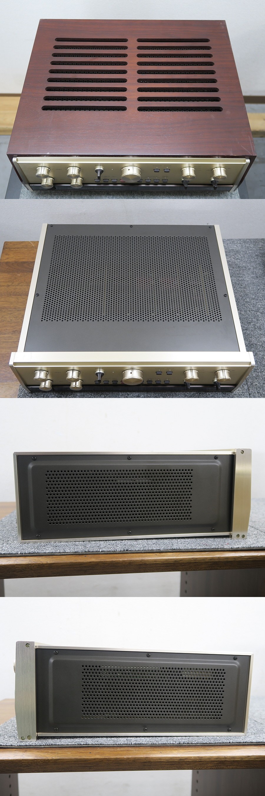 アキュフェーズ Accuphase C-200X プリアンプ ウッドケース付 @42354