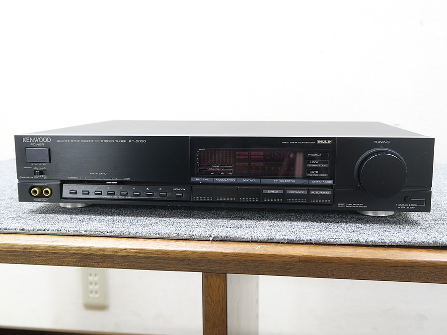 ケンウッド KENWOOD KT-3030 チューナー 元箱付 @43863 / 中古