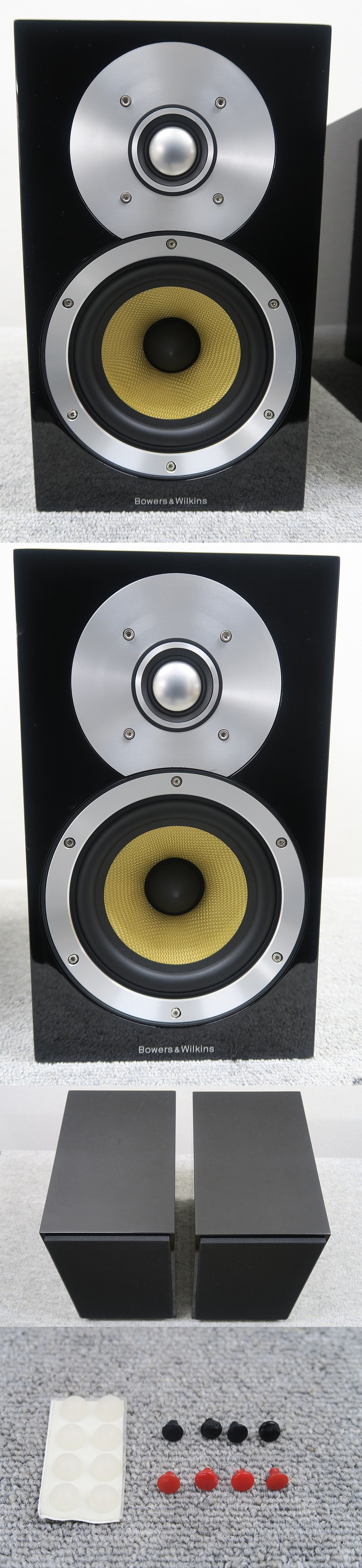 ビーアンドダブリュー B&W CM1 スピーカー ピアノブラック @46631