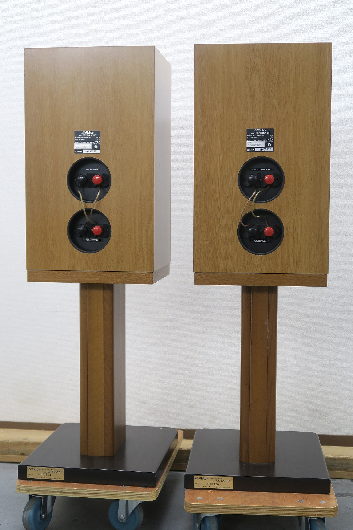 ビクター Victor SX-500 SPIRIT スピーカーペア スタンド付 @48069