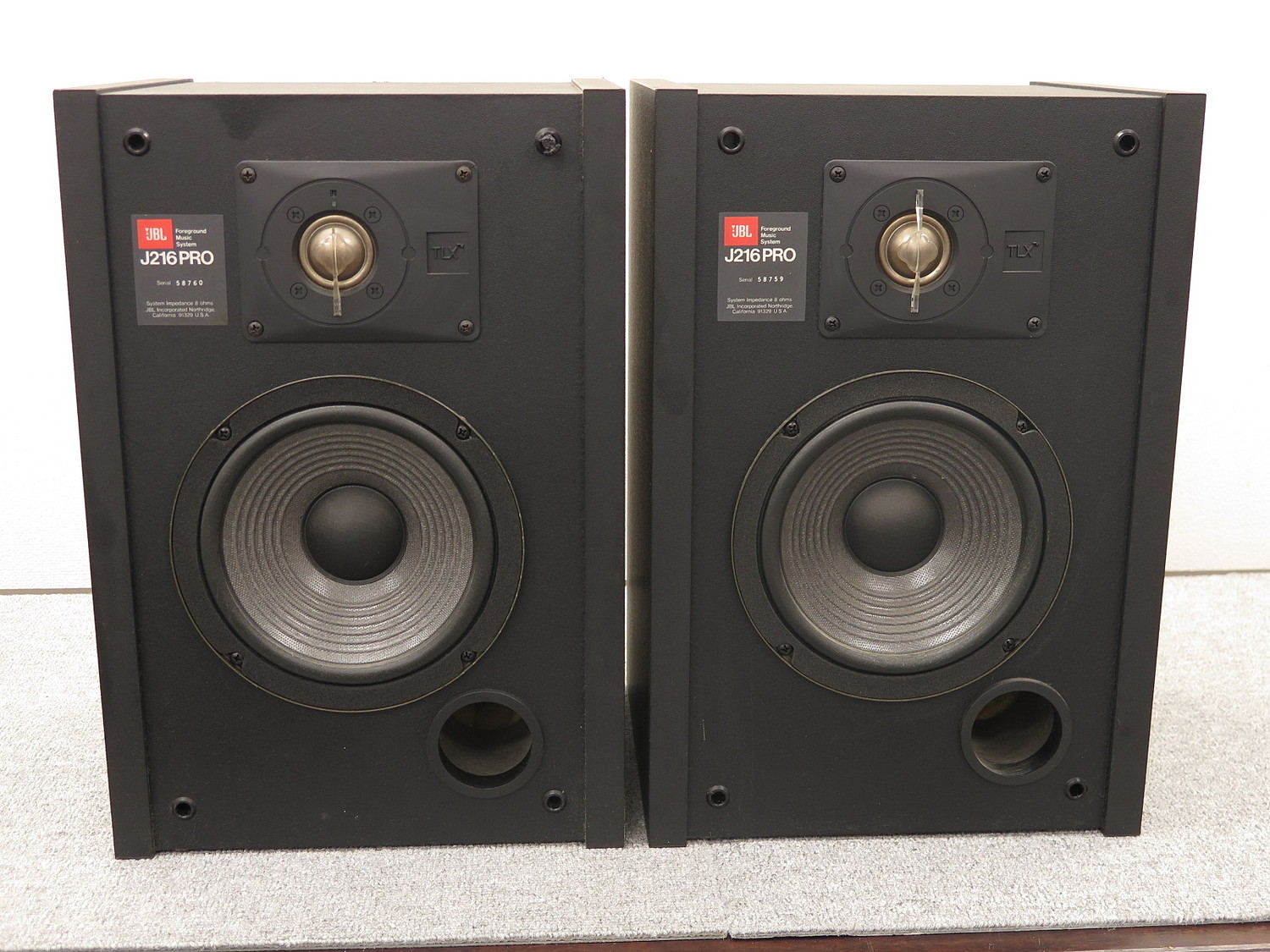 ジェイビーエル JBL J216 Pro スピーカーペア @48766 / 中古オーディオ