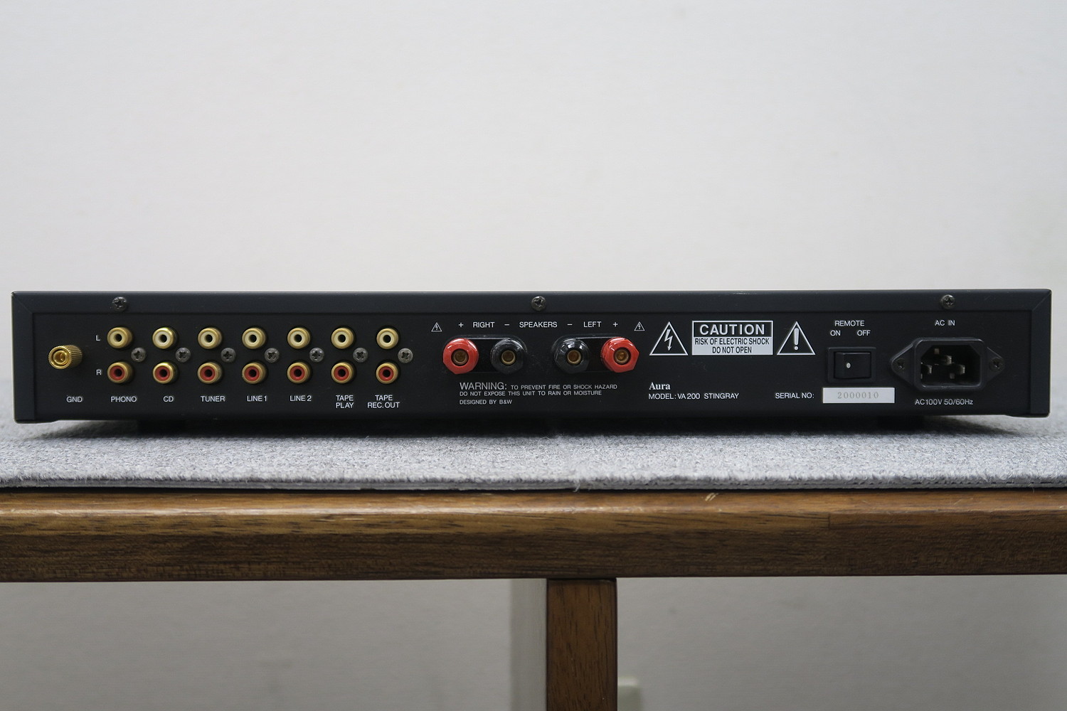 オーラ AURA VA-200 STINGRAY プリメインアンプ @48906 / 中古
