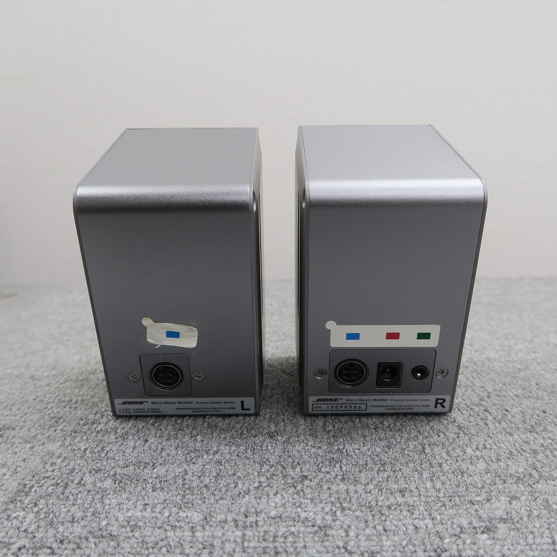 Aランク】ボーズ BOSE Micro Music Monitor M3 スピーカーペア【元箱