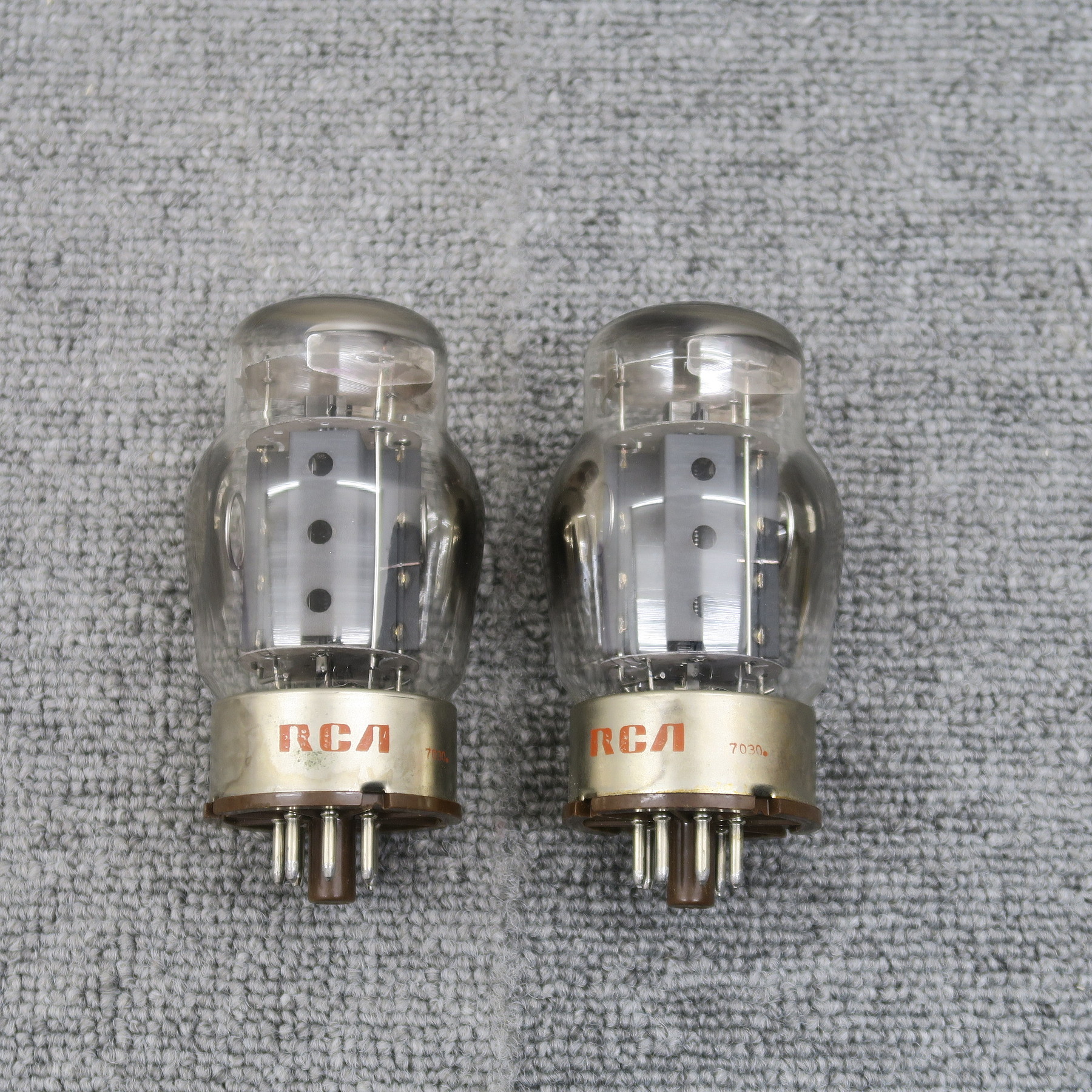 現状】アールシーエー RCA 6550 ダルマ管 2本 真空管 @50698 / 中古