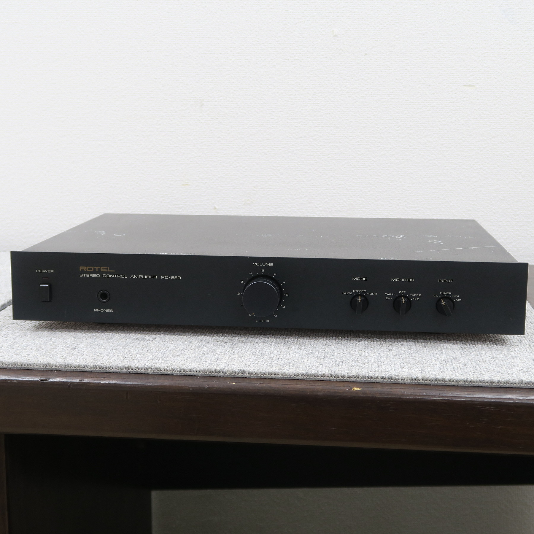 Cランク】ローテル ROTEL RC-880 MK3 プリアンプ @51335 / 中古