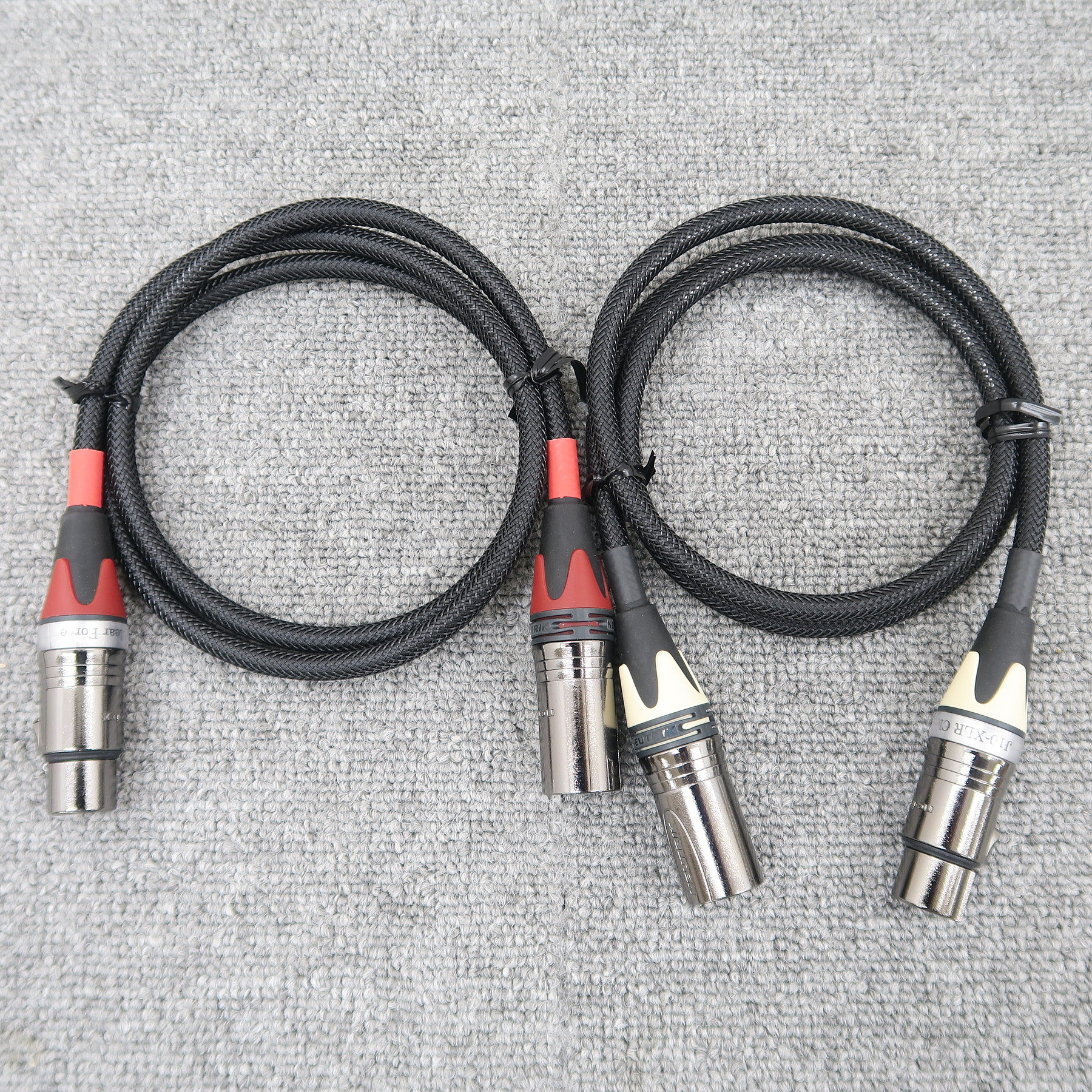 Aランク】オーブ ORB J10-XLR Clear Force 1.0m XLRケーブルペア【元箱