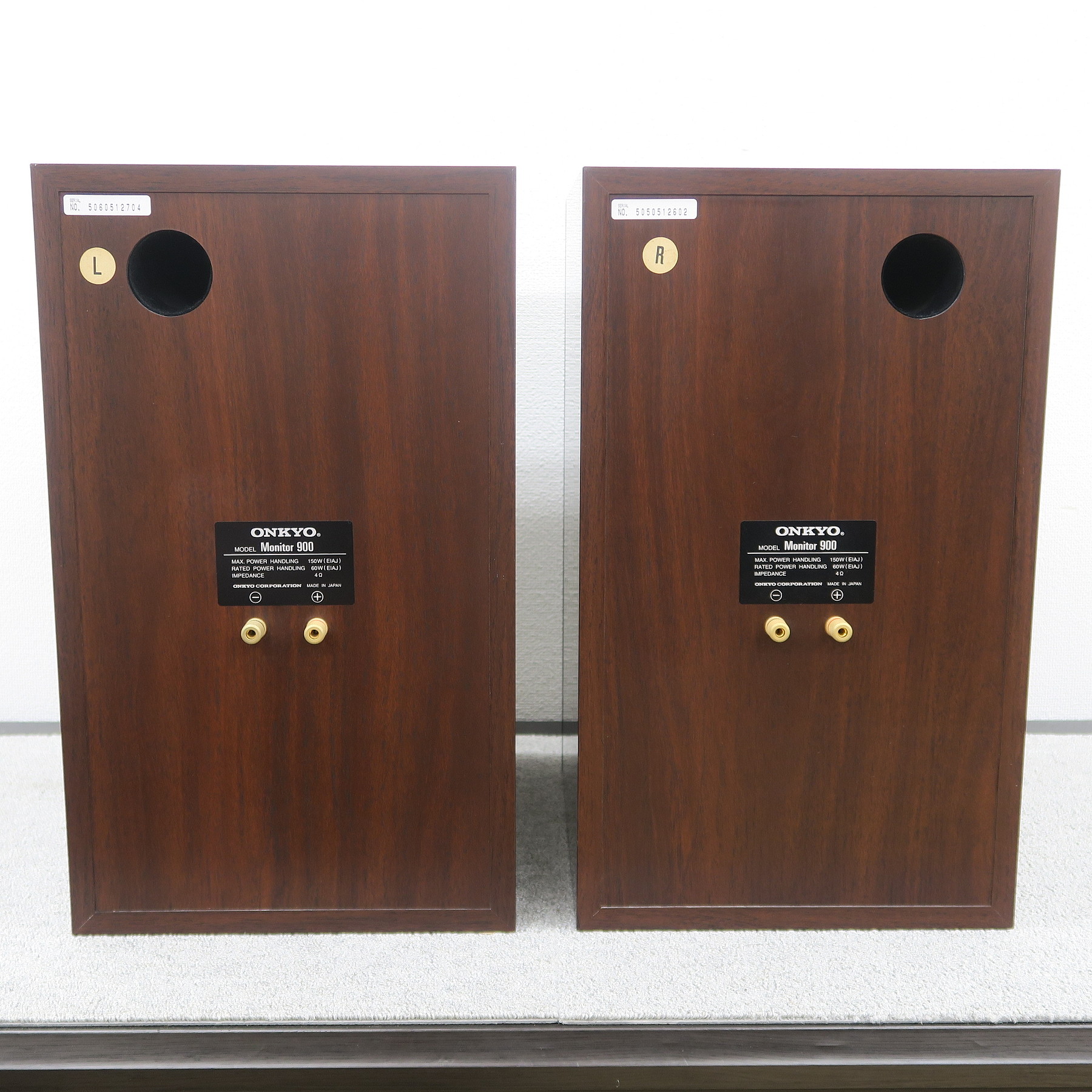 Bランク】オンキヨー ONKYO Monitor 900 スピーカーペア @52969 / 中古