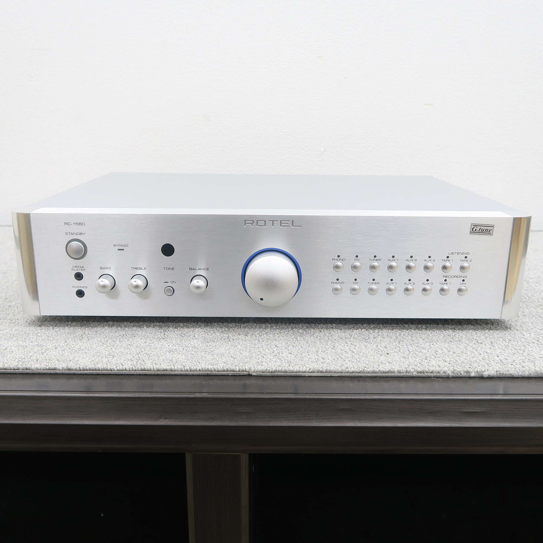 Aランク】ローテル ROTEL RC-1580 コントロールアンプ 【元箱】 @53037