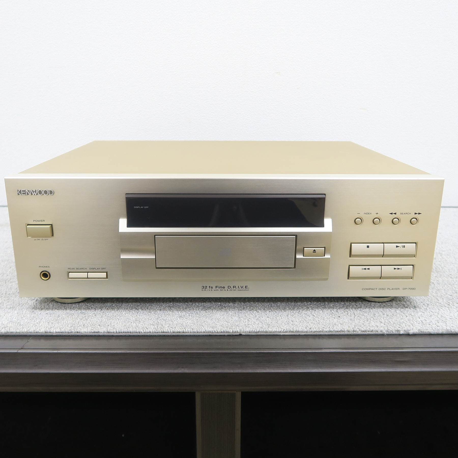 現状】ケンウッド KENWOOD DP-7090 CDデッキ @53254 / 中古オーディオ