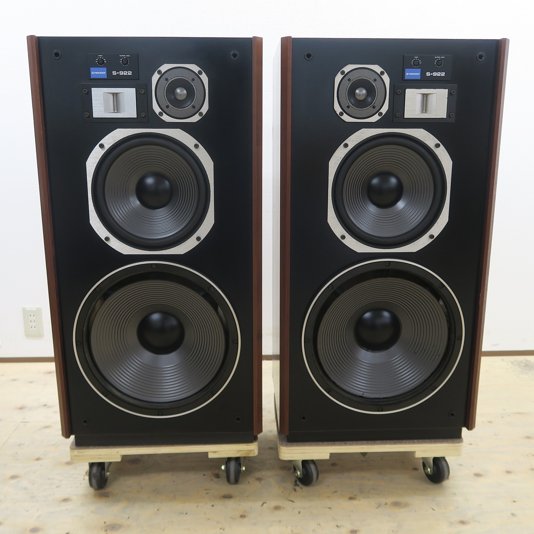 現状】パイオニア Pioneer S-922 スピーカーペア @53446 / 中古