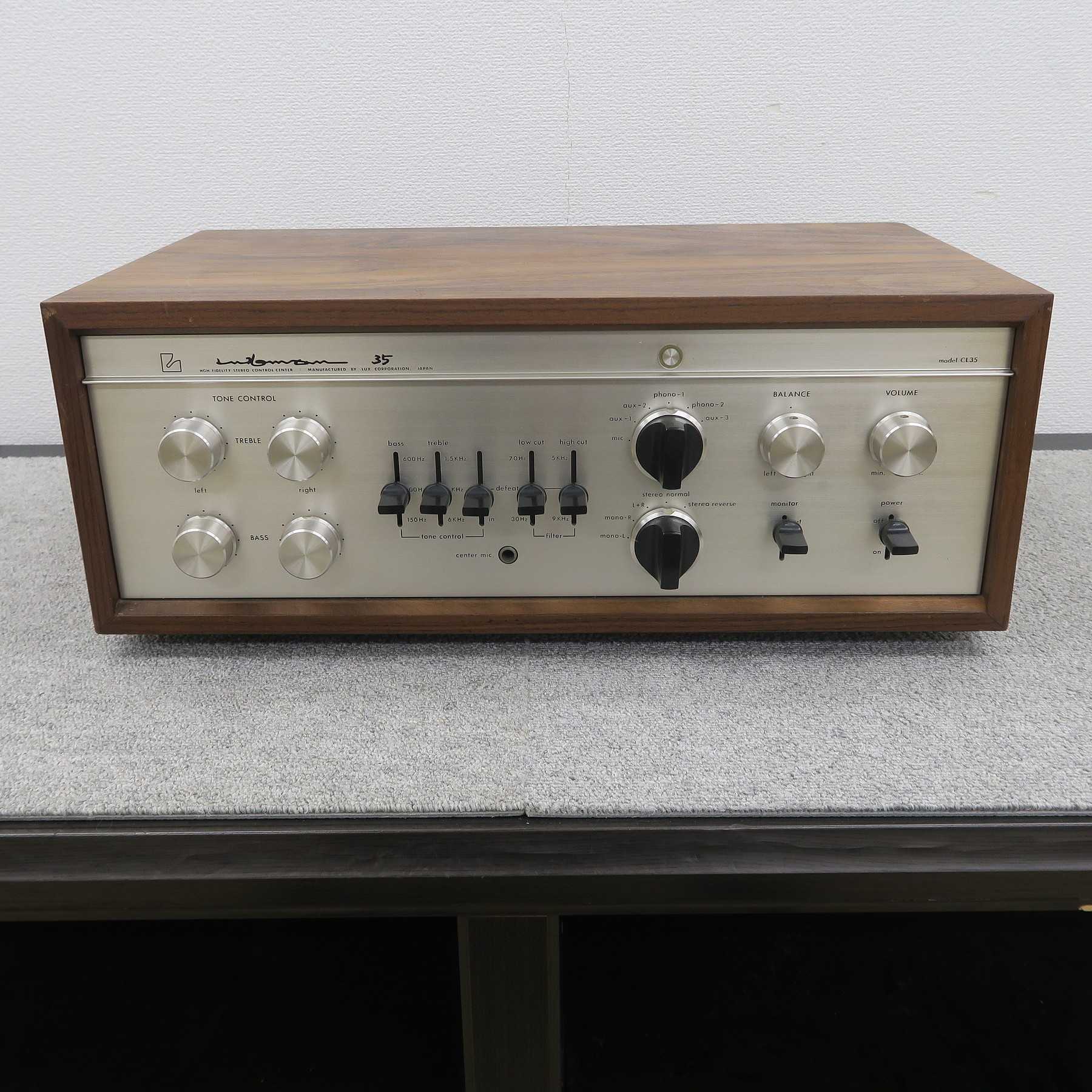 LUXMAN ラックスマン CL35 MK-III コントロールアンプ ジャンク 売れ筋