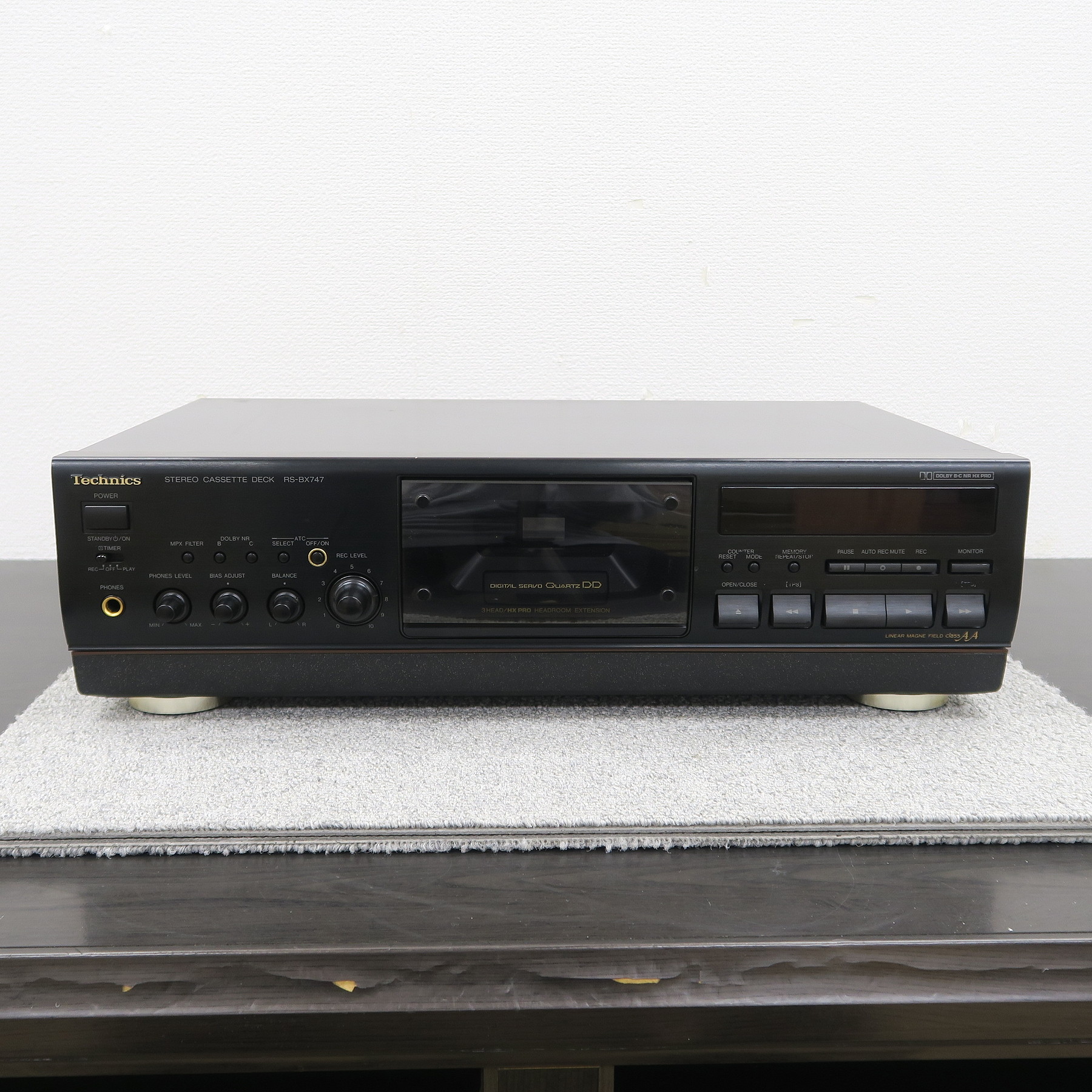 ジャンク】Technics RS-BX747 カセットデッキ テクニクス @56041