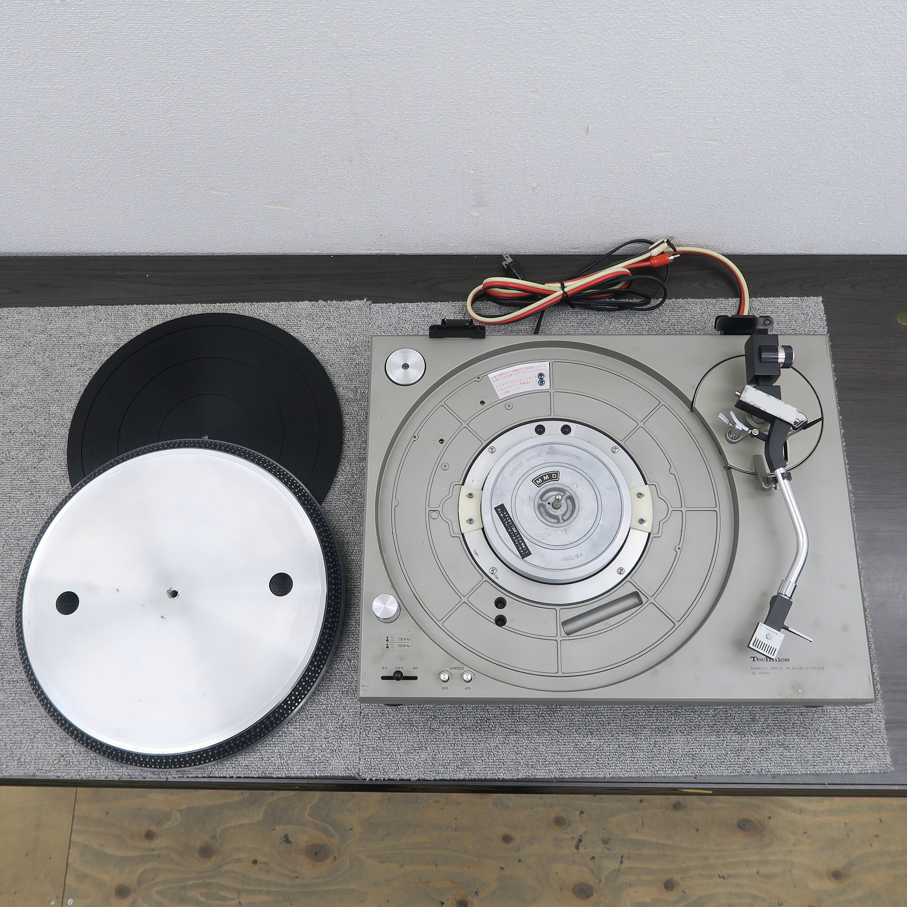 ジャンク】Technics SL-1200 ターンテーブル テクニクス @56137 / 中古