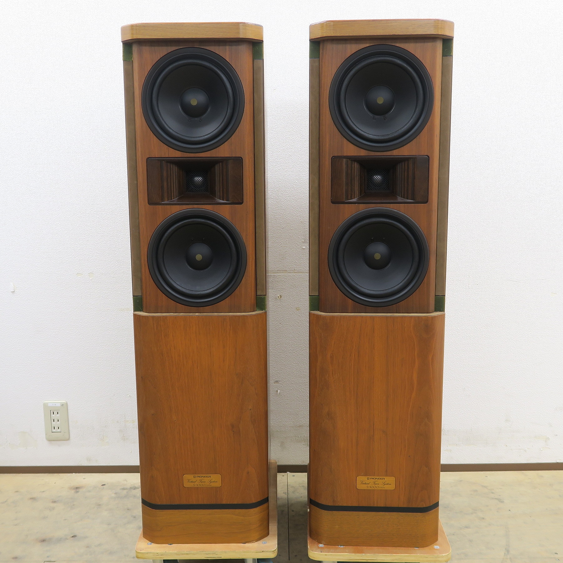 Bランク】Pioneer S-1000TWIN スピーカー パイオニア @57204 / 中古