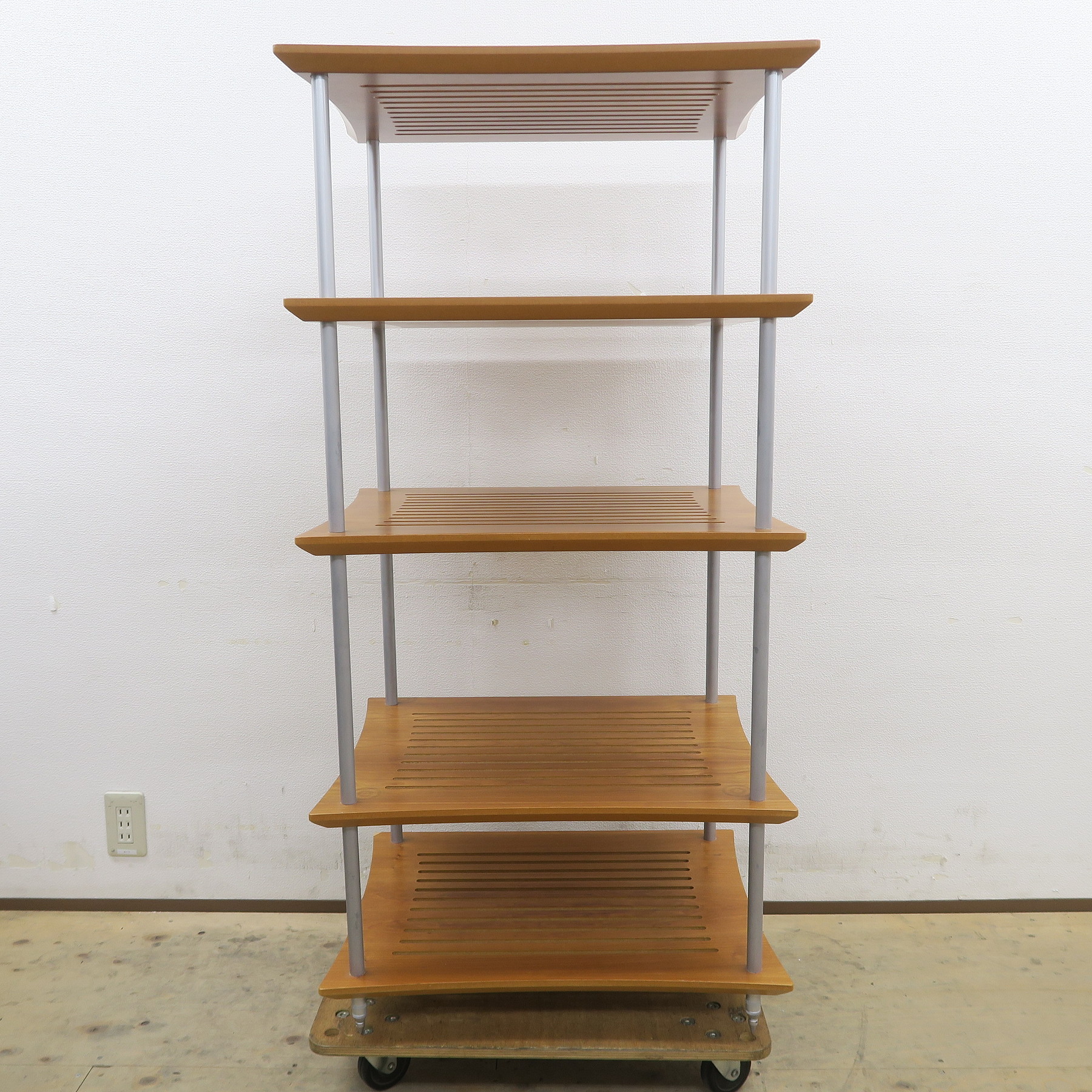 Cランク】QUADRA SPIRE Q4D Vent 5段 オーディオラック