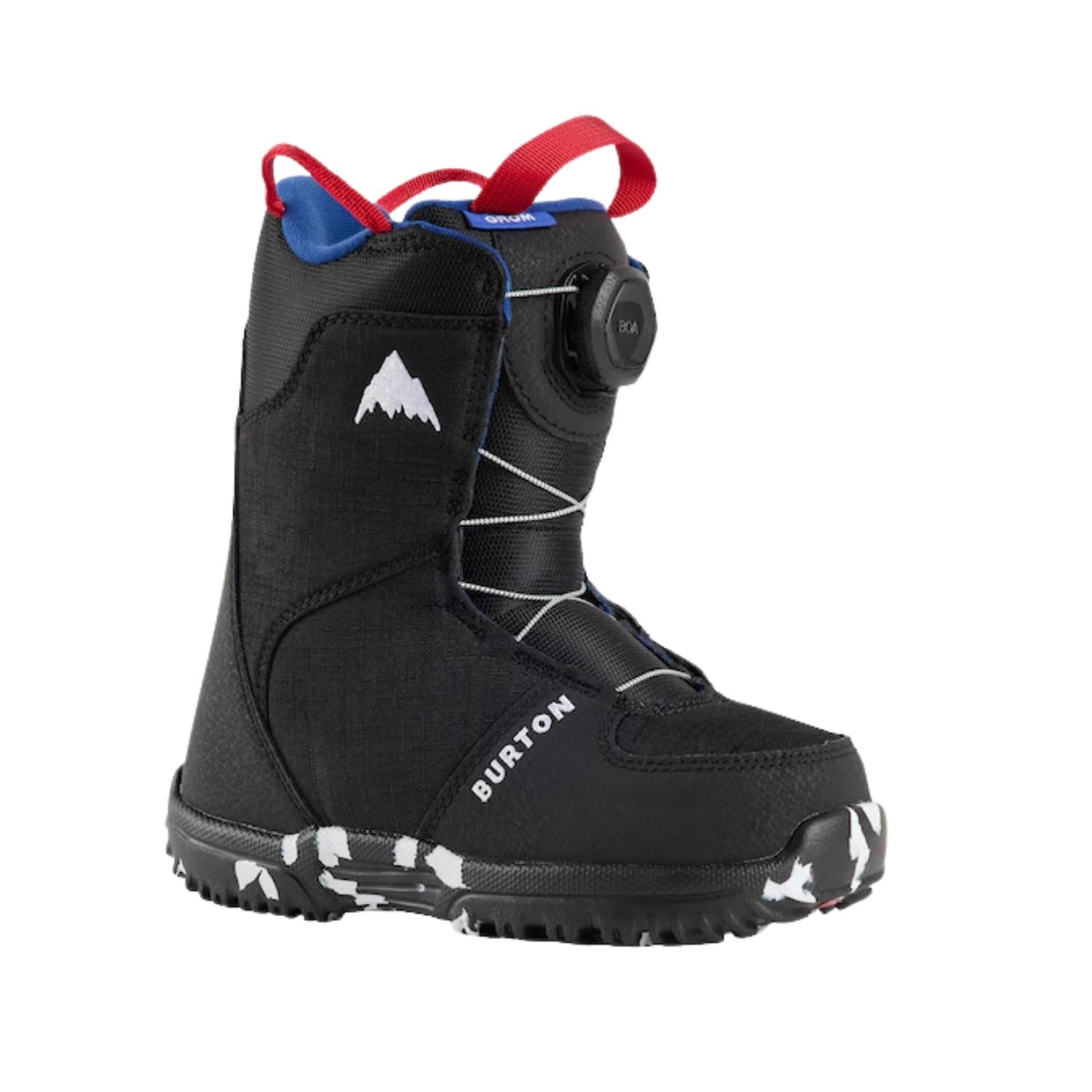Siyah Burton Grom Boa Unisex Çocuk Siyah Snowboard Botu - SPX
