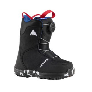 Siyah Burton Grom Boa Unisex Çocuk Siyah Snowboard Botu - SPX