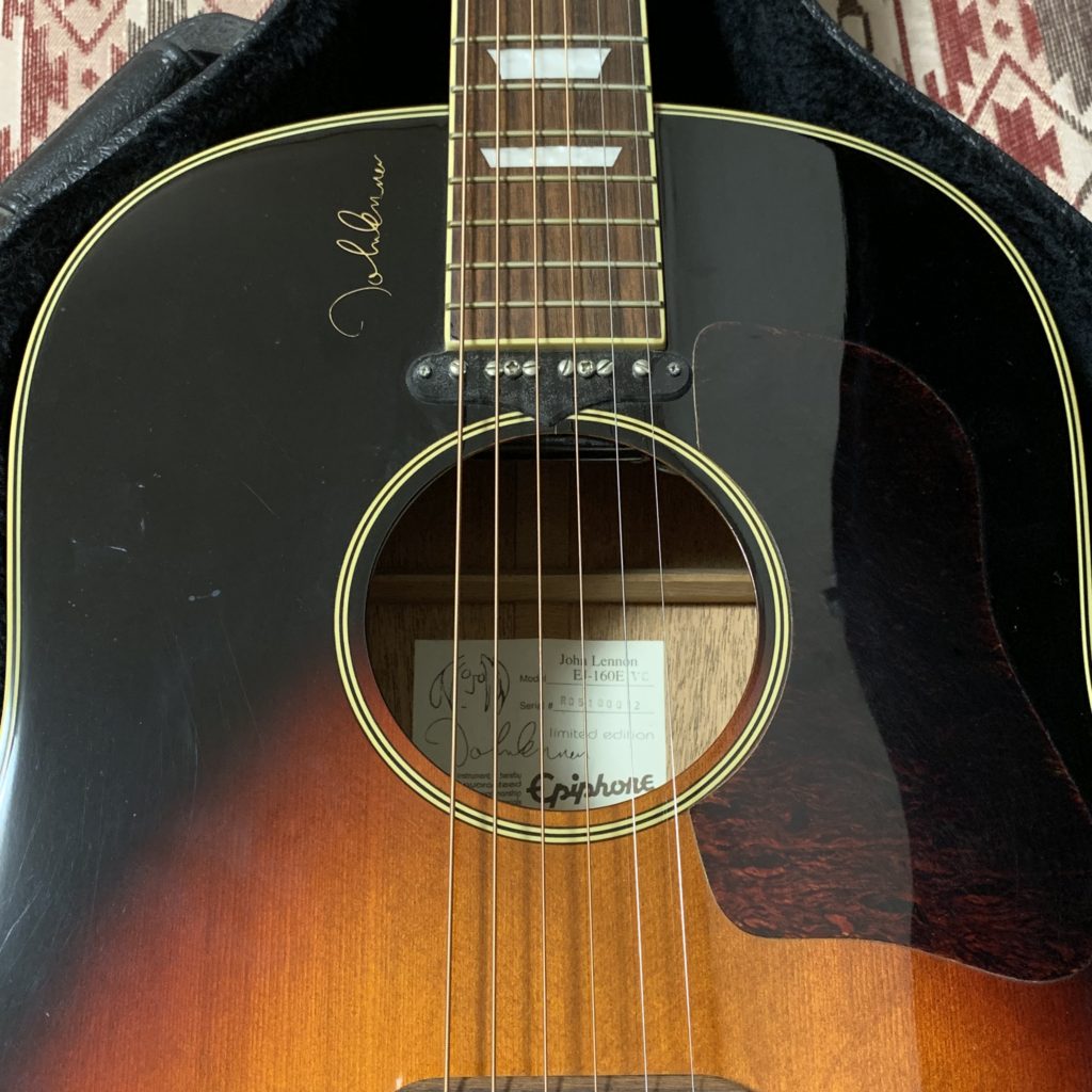 Epiphone John Lennon EJ-160Eをレビュー【ビートルズファン必見