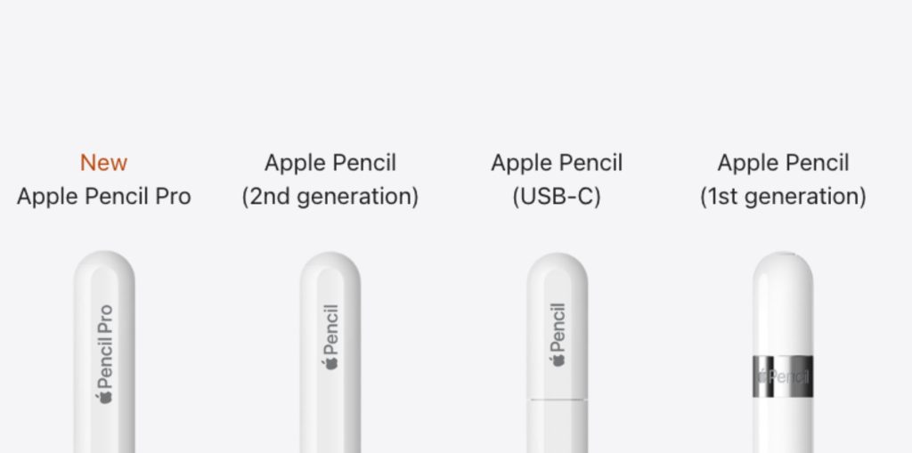 Apple Pencil comparison: 1st-gen, 2nd-gen, USB-C, or Pro - AKEX