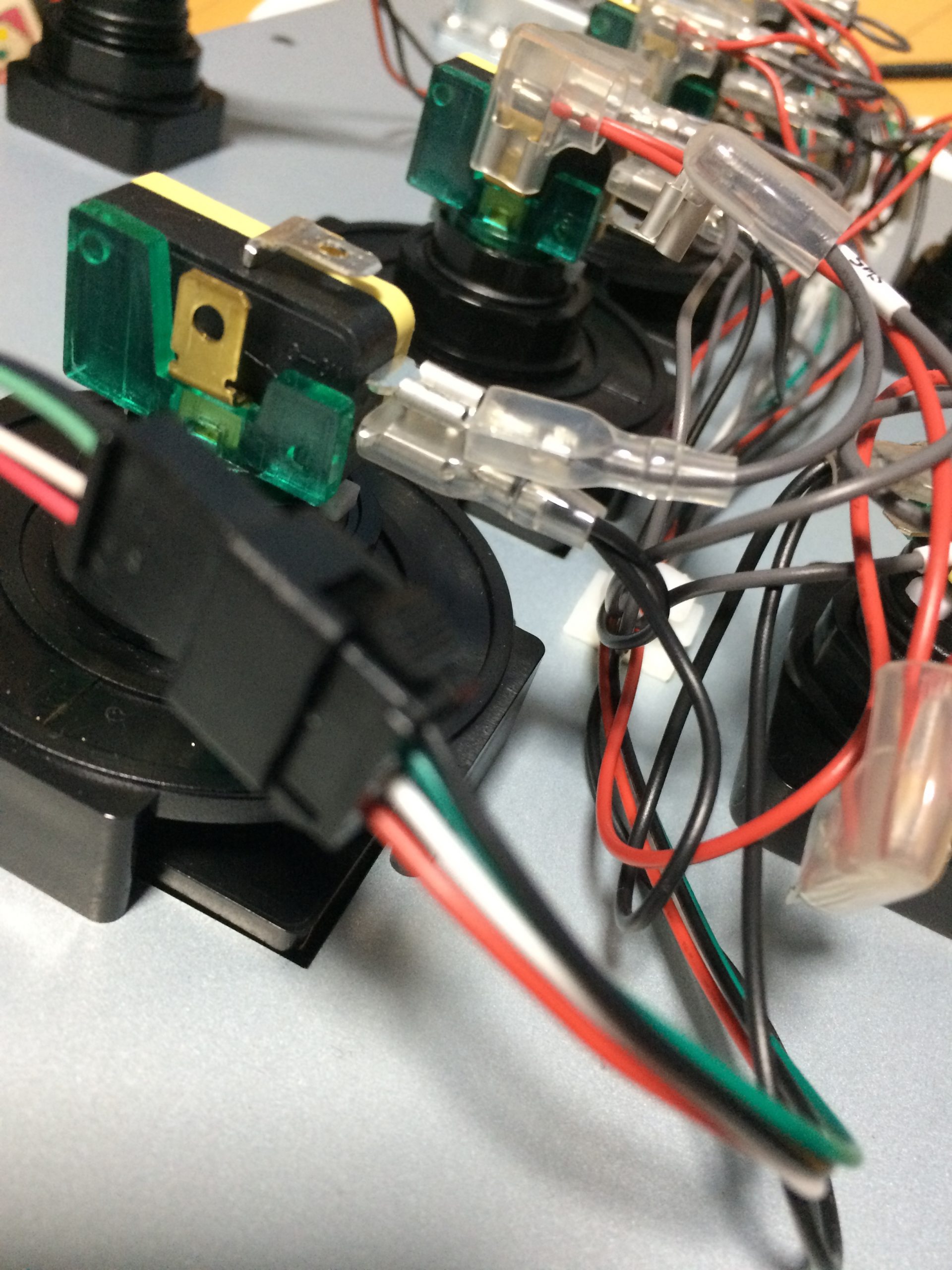 SOUND VOLTEX CONSOLE -NEMSYS- Ultimate Model」のボタン嵌りを直し