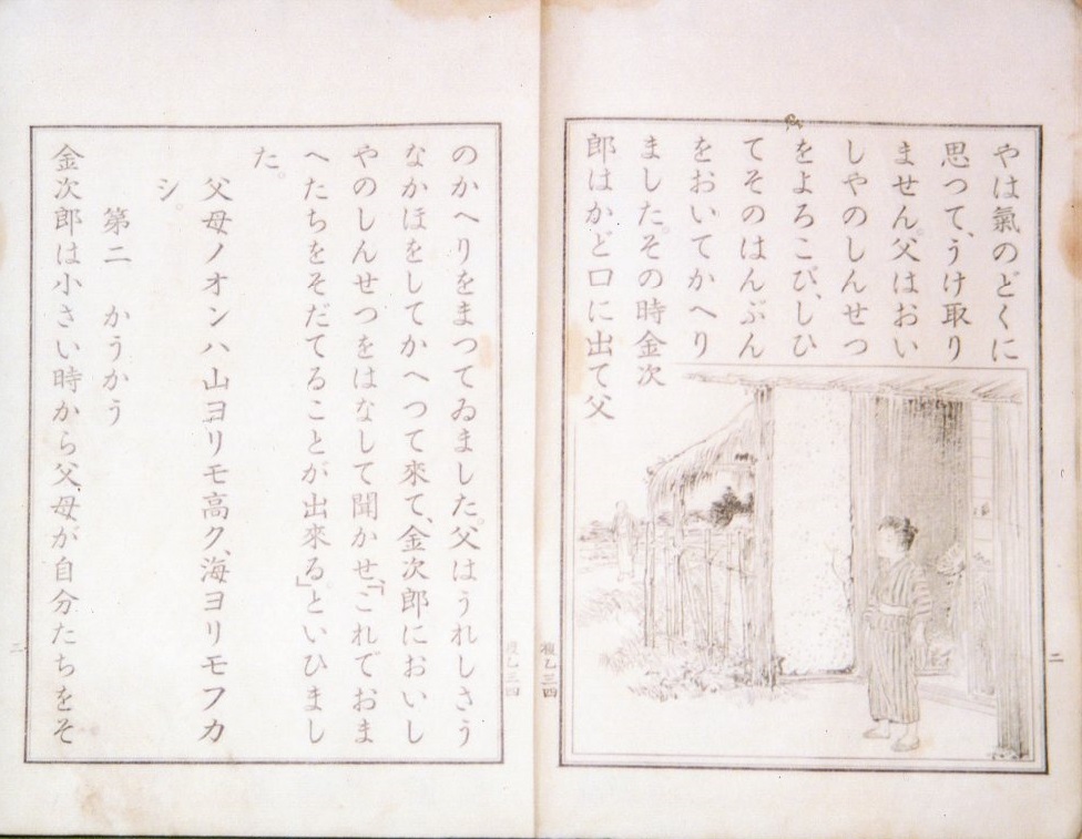 明治時代の教科書 | 赤保内小学校ホームページ