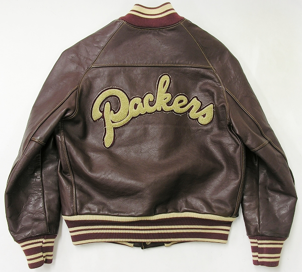 ウエアハウス ホースハイド オールレザースタジャン赤富士屋洋服店