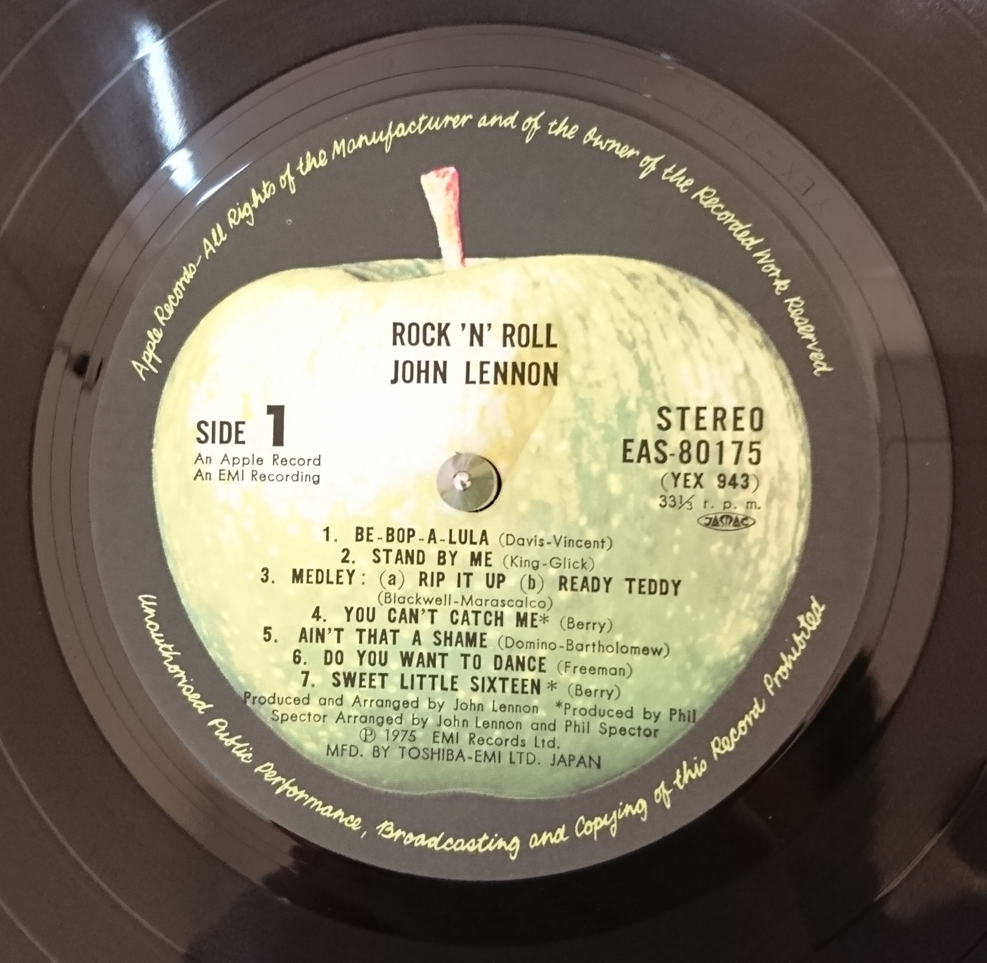 John Lennon / Rock 'N' Roll （ジョン・レノン／ロックンロール