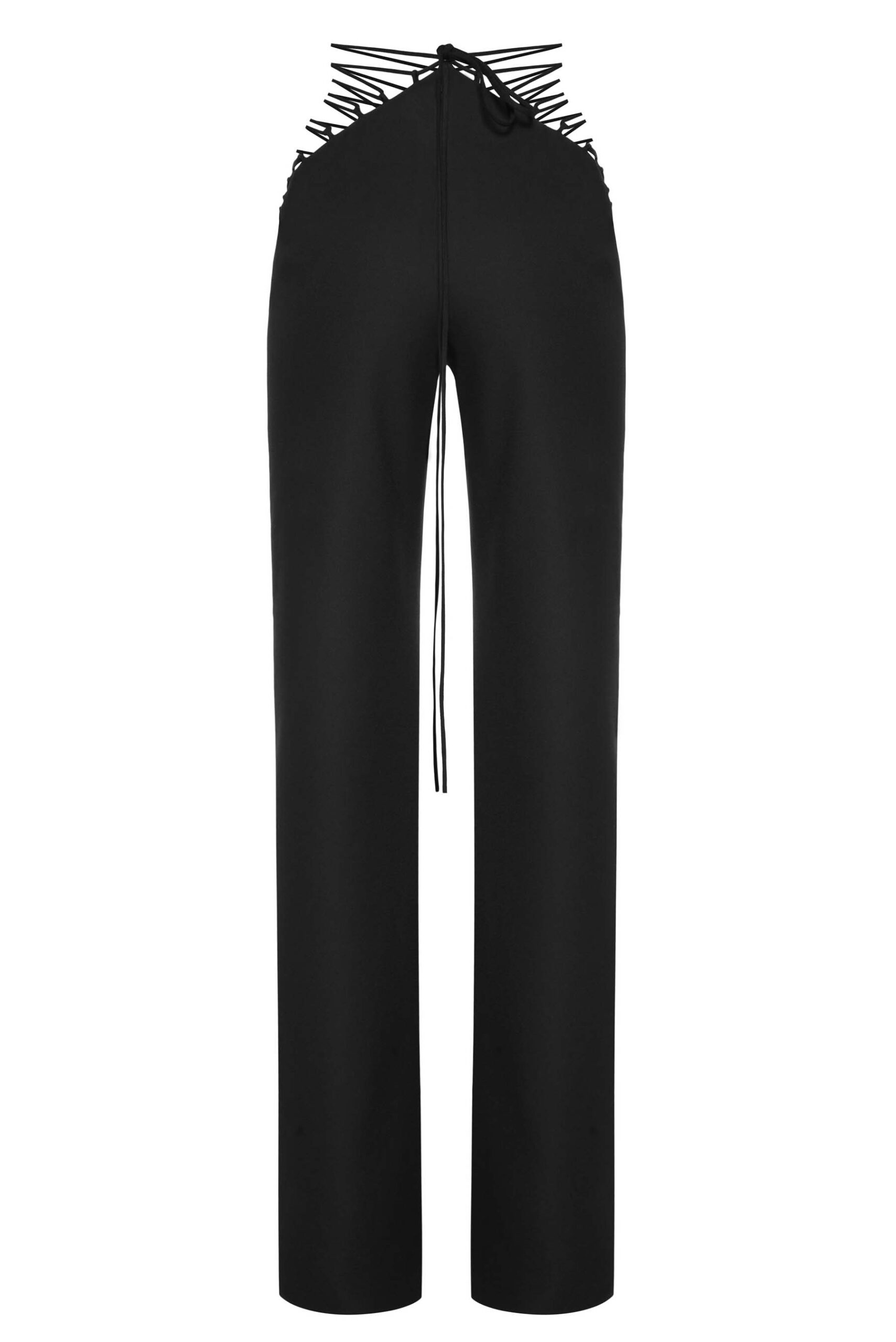 Lace-Up Pants - Aleksandre Akhalkatsishvili