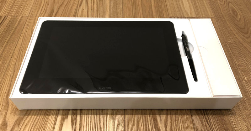 Wacom Cintiq Pro 13】初めて買った液晶ペンタブレット（液タブ）を