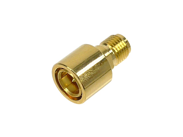 変換コネクター SMA-P(ワンタッチ式)⇔SMA-J: ケーブル・コネクター